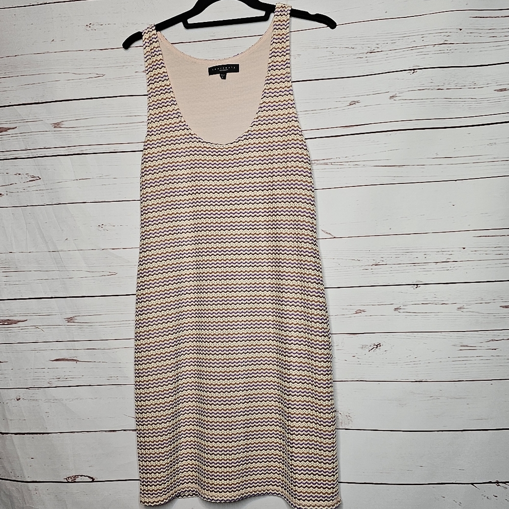 Sanctuary Tank Zigzag Pattern Dress